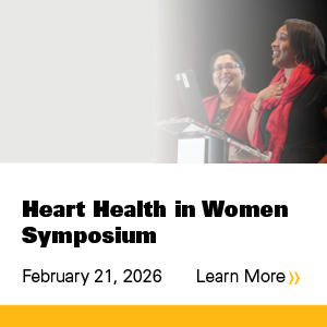 2026 Heart Health in Women Symposium Banner